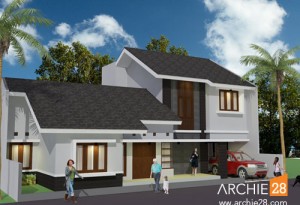 Jasa Desain Rumah Minimalis on Desain Rumah Tinggal Minimalis Modern     Sariwangi   Bandung   Archie